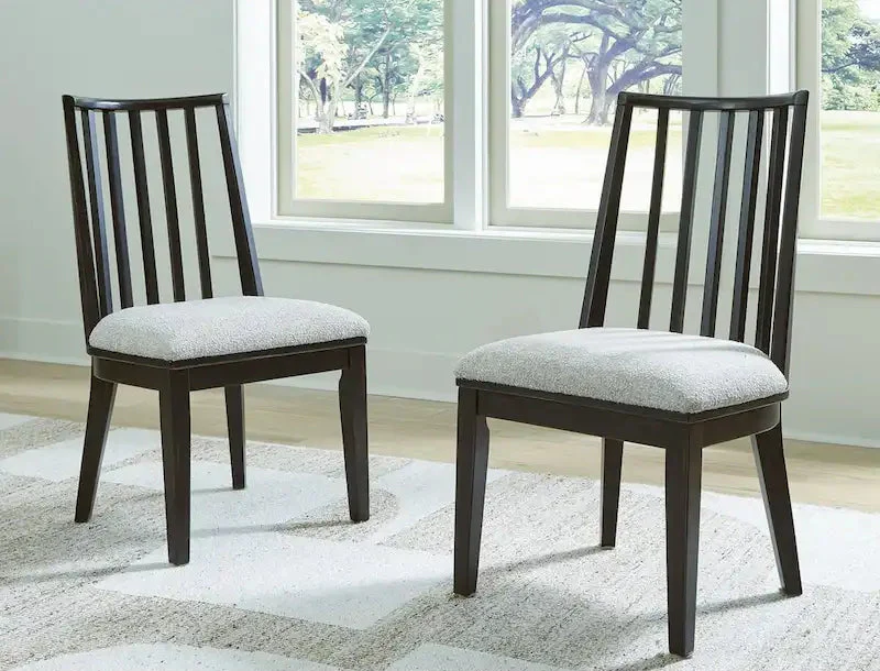 Galliden Black Dining Chair - 20.5W x 23.25D x 37H