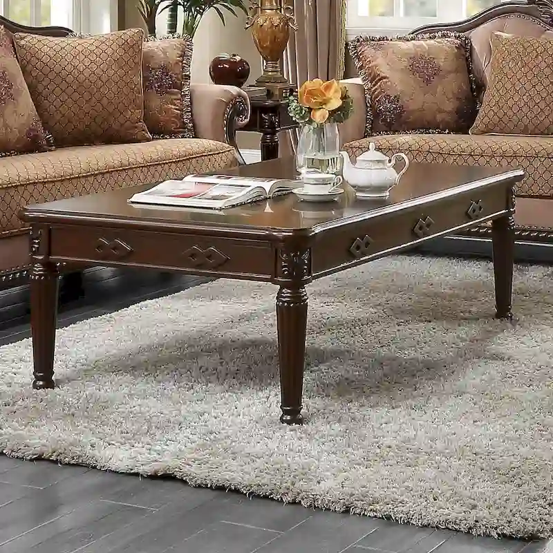 Coffee Table with Turned Legs