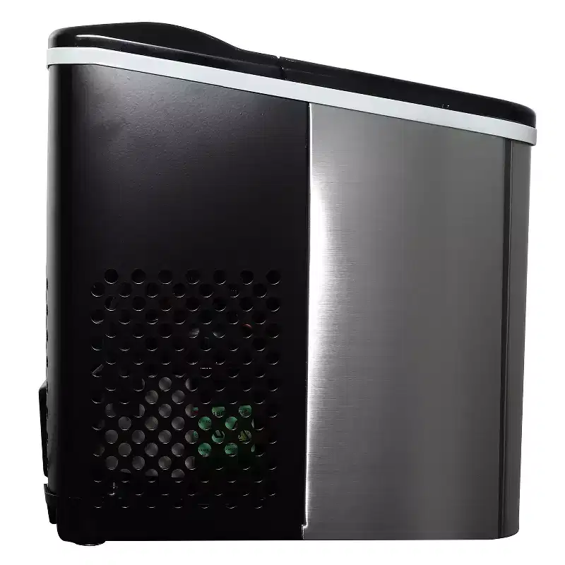 Frigidaire Countertop Ice Maker with 9-In. Bullet-Shaped Cubes, 26 Lbs per Day
