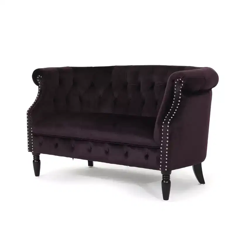 Scroll Arm Loveseat