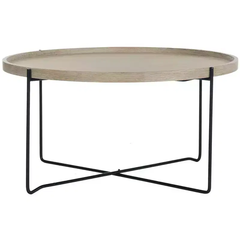 Auden Accent Table - FOX4254A - Beige - Safavieh Couture