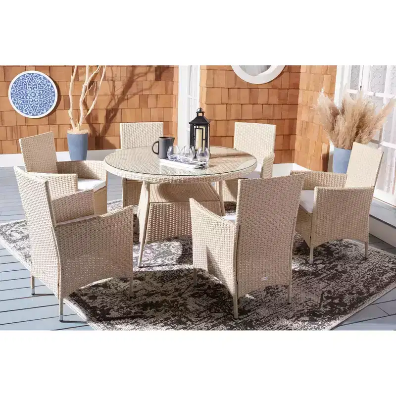 Challe Dining Set - Indoor/Outdoor - PAT7702 - Safavieh