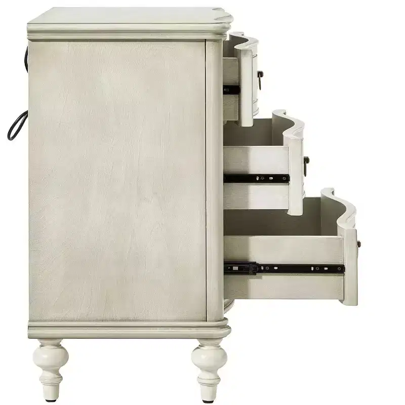 Linus 3-Drawer end table| ART OF LIVING DESIGNS