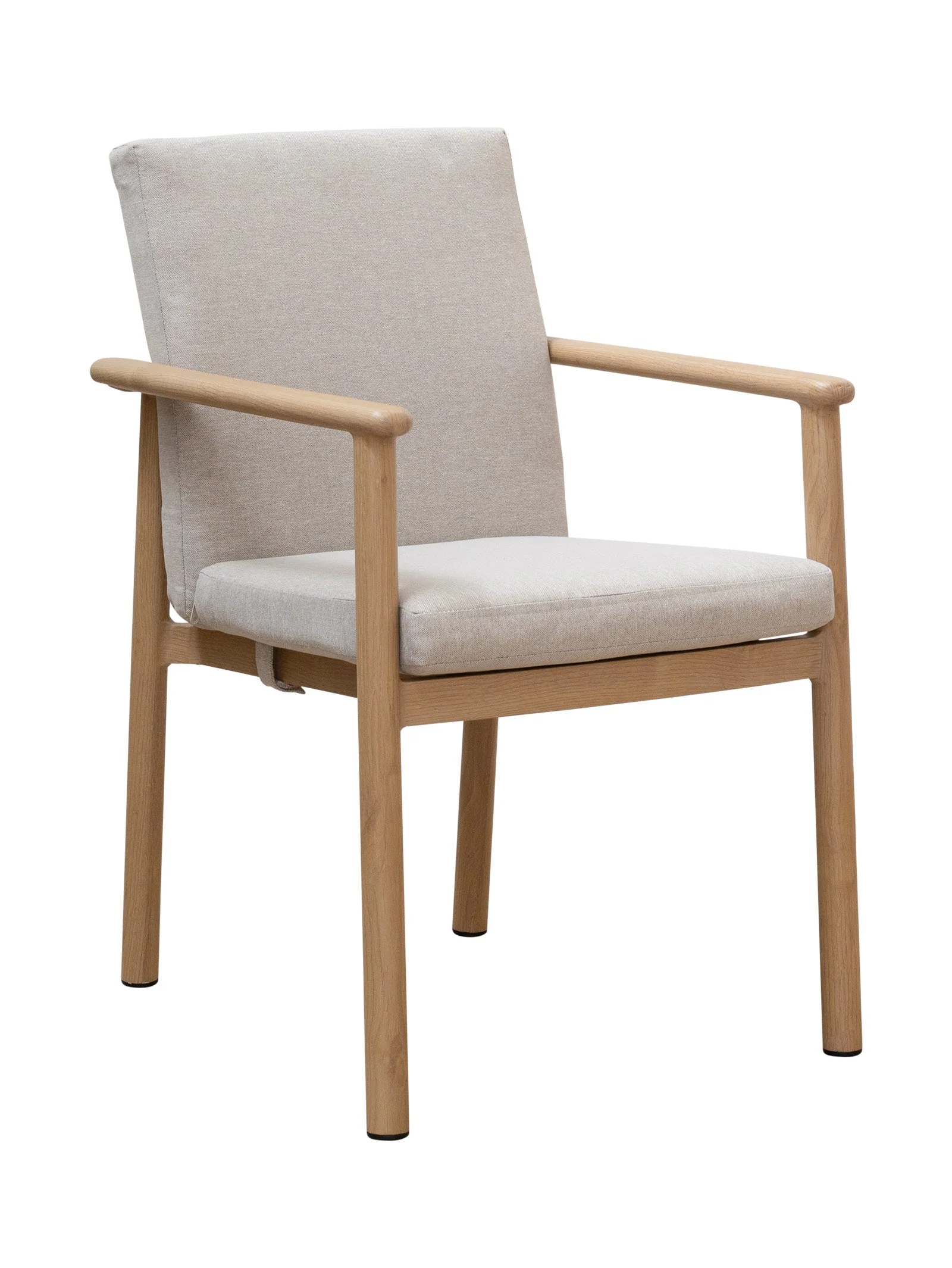 Contemporary Teak Dining Chair for Patio