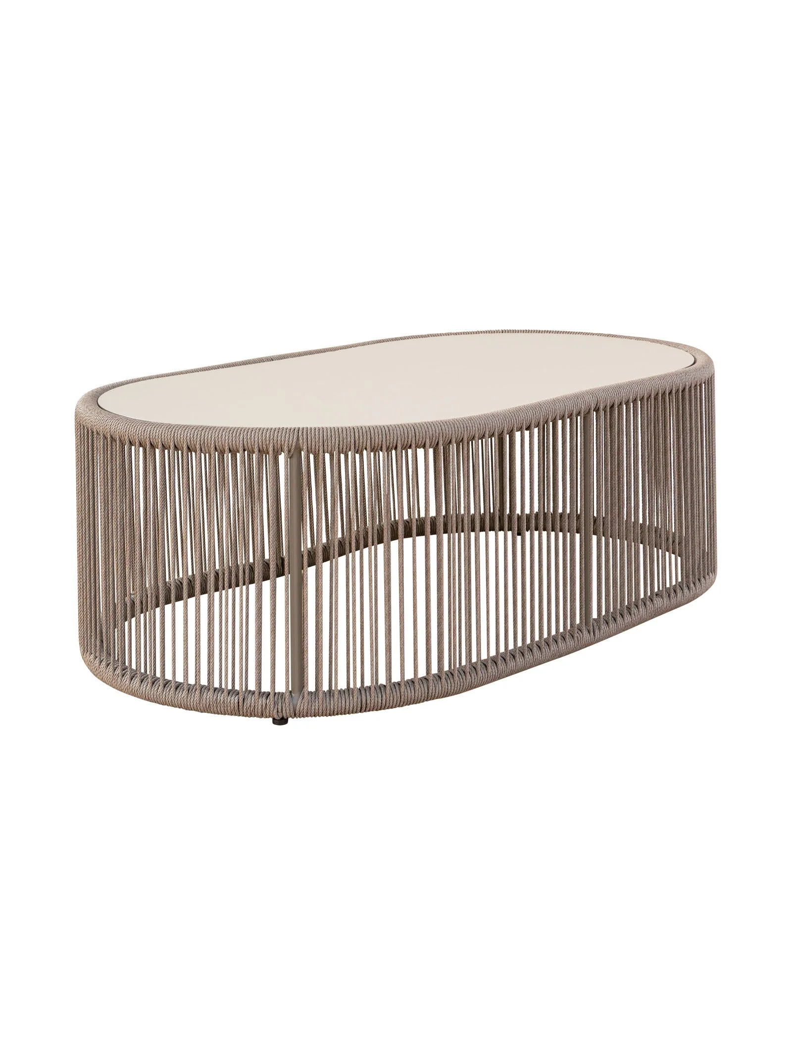 Contemporary Aluminium Coffee Table for Patio