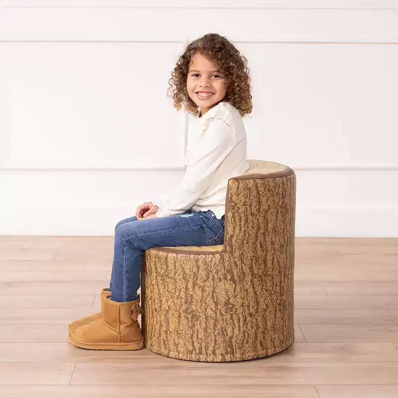 SoftZone Tree Log Chair