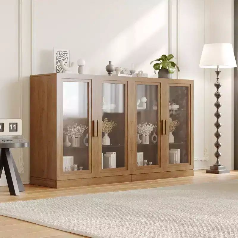 Combination Of Modern Aesthetics And Pragmatism: An Elegant And Practical Minimalist Storage Cabinet Makes Your Home More Comfortable.