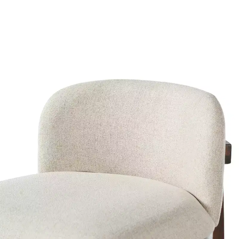 Christopher Knight Home Stephanie Farmhouse Rubberwood Upholstered Counter Stools with Curved Backrest (Set of 4)