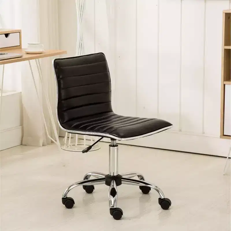 Fremo Chromel Adjustable Air Lift Office Chair in Black