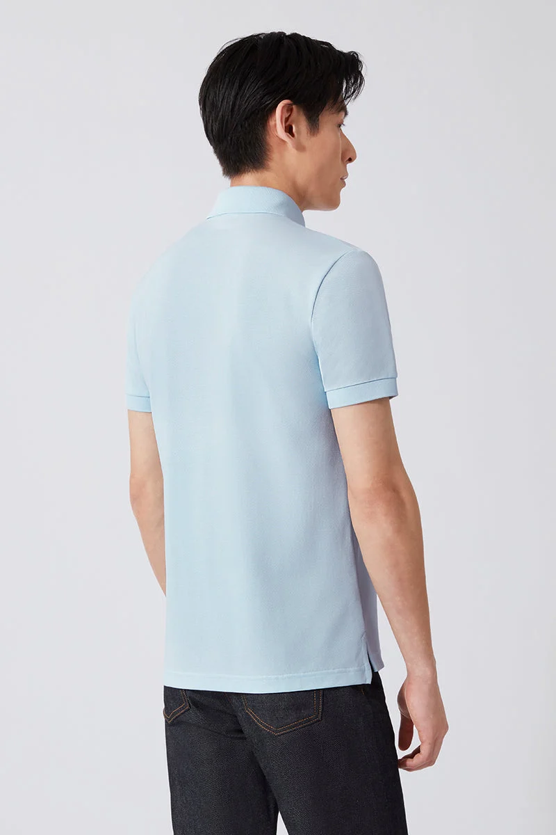 Pique Polo – Light Blue