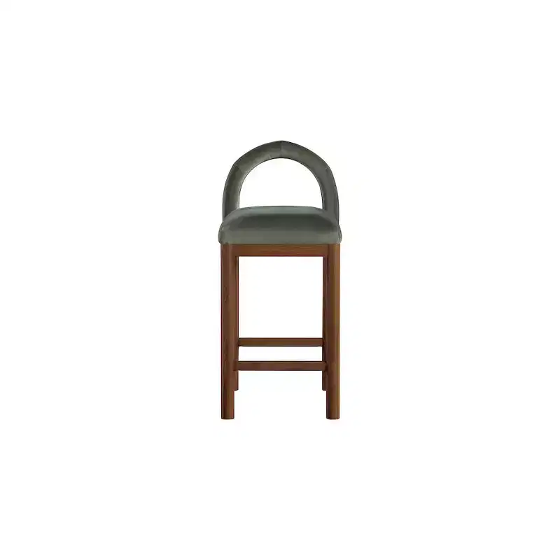 Velvet Counter Stool