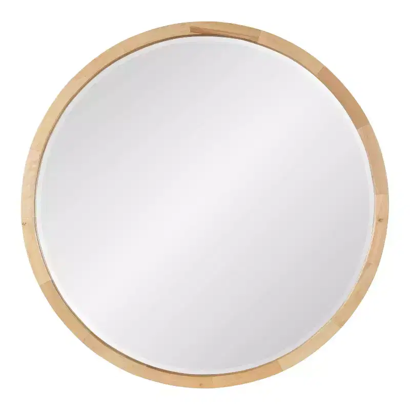 McLean Round Wall Mirror - Kate & Laurel All Things Decor
