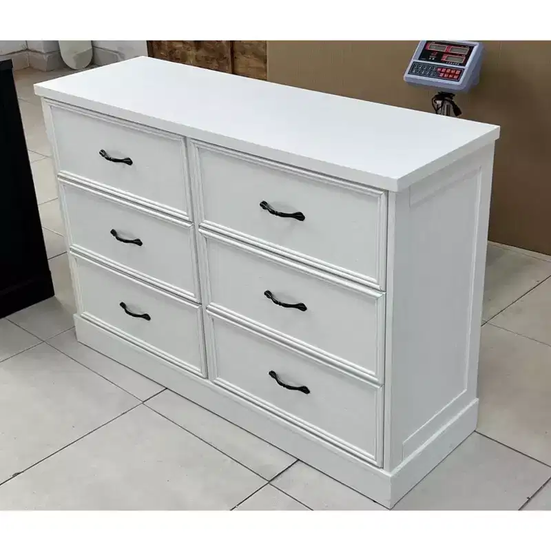6-Drawer Dresser for Bedroom, 54 in Wide Storage Chest Freestanding