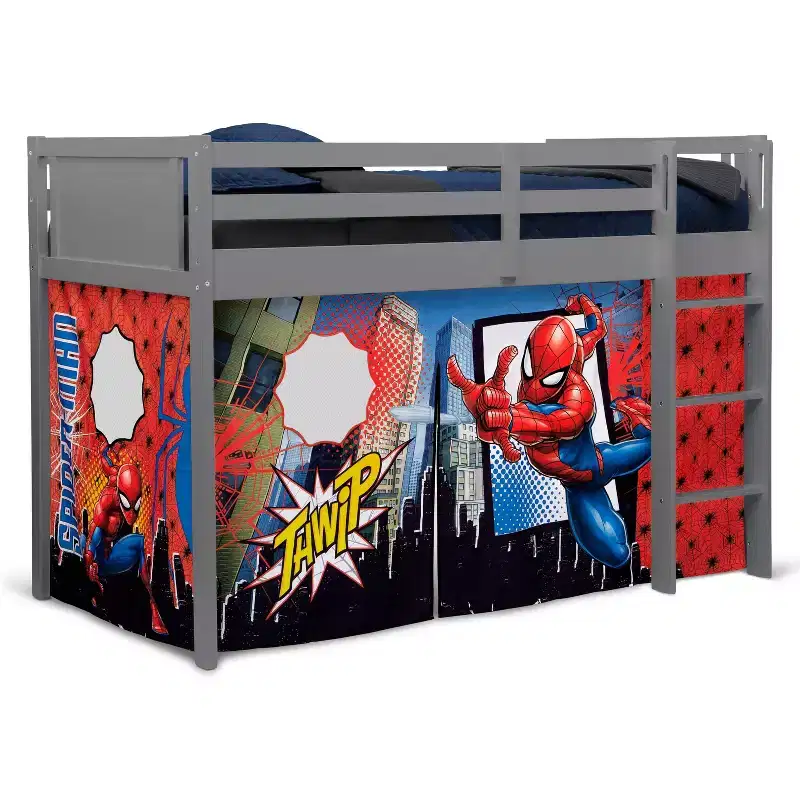 Delta Children Spider-Man Bed Tent for Loft Bed