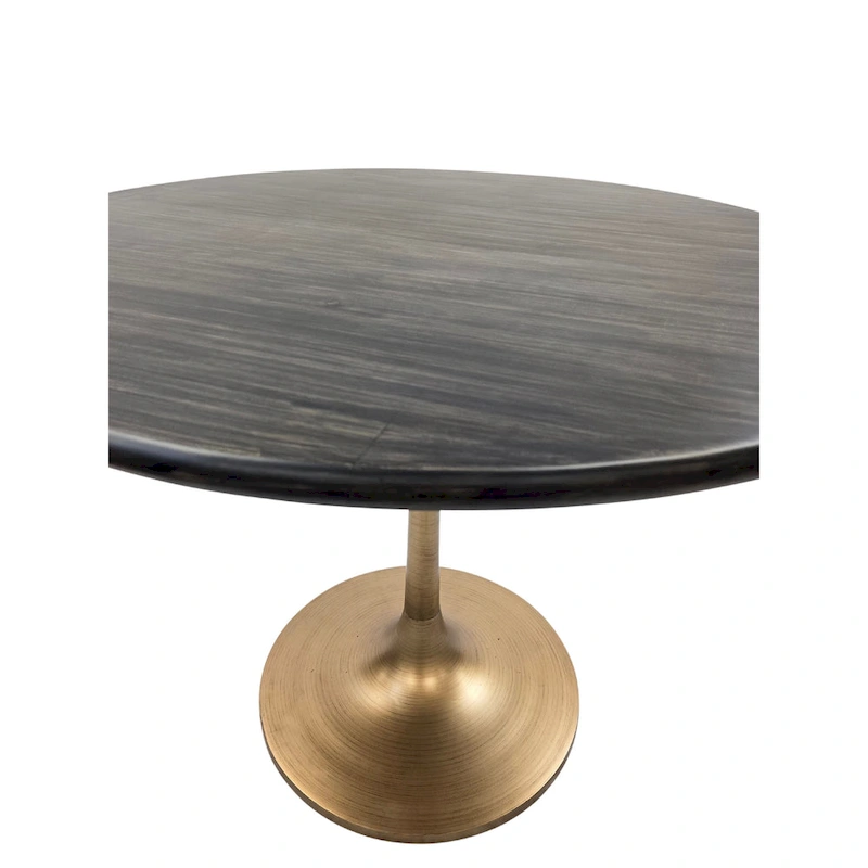 Carolina Living Alden Wood Top 36 Round Dining Table
