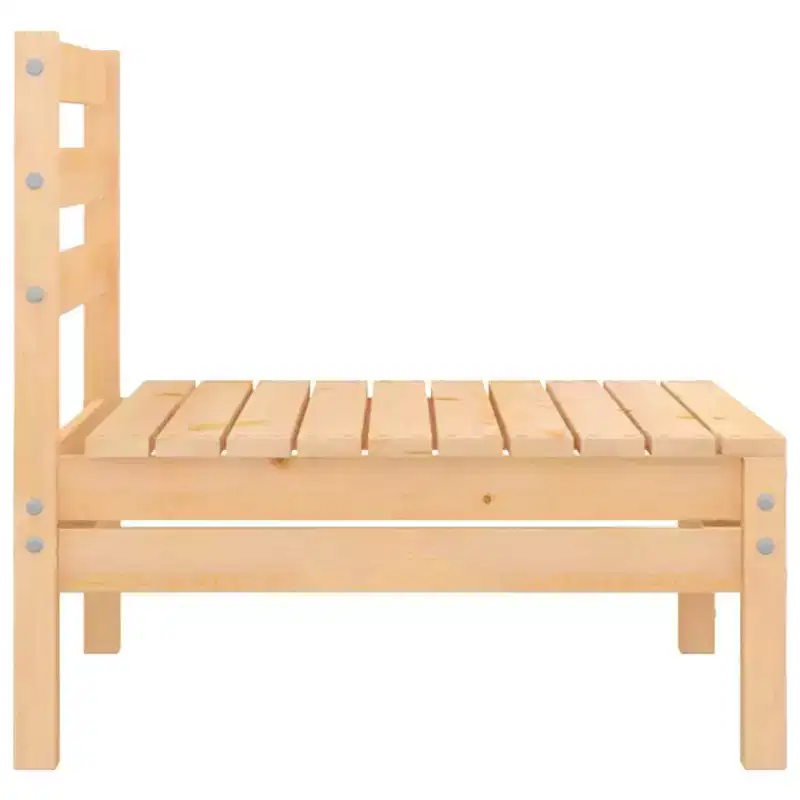 vidaXL Garden Lounge Set Solid Pinewood 4-piece set Seats 4