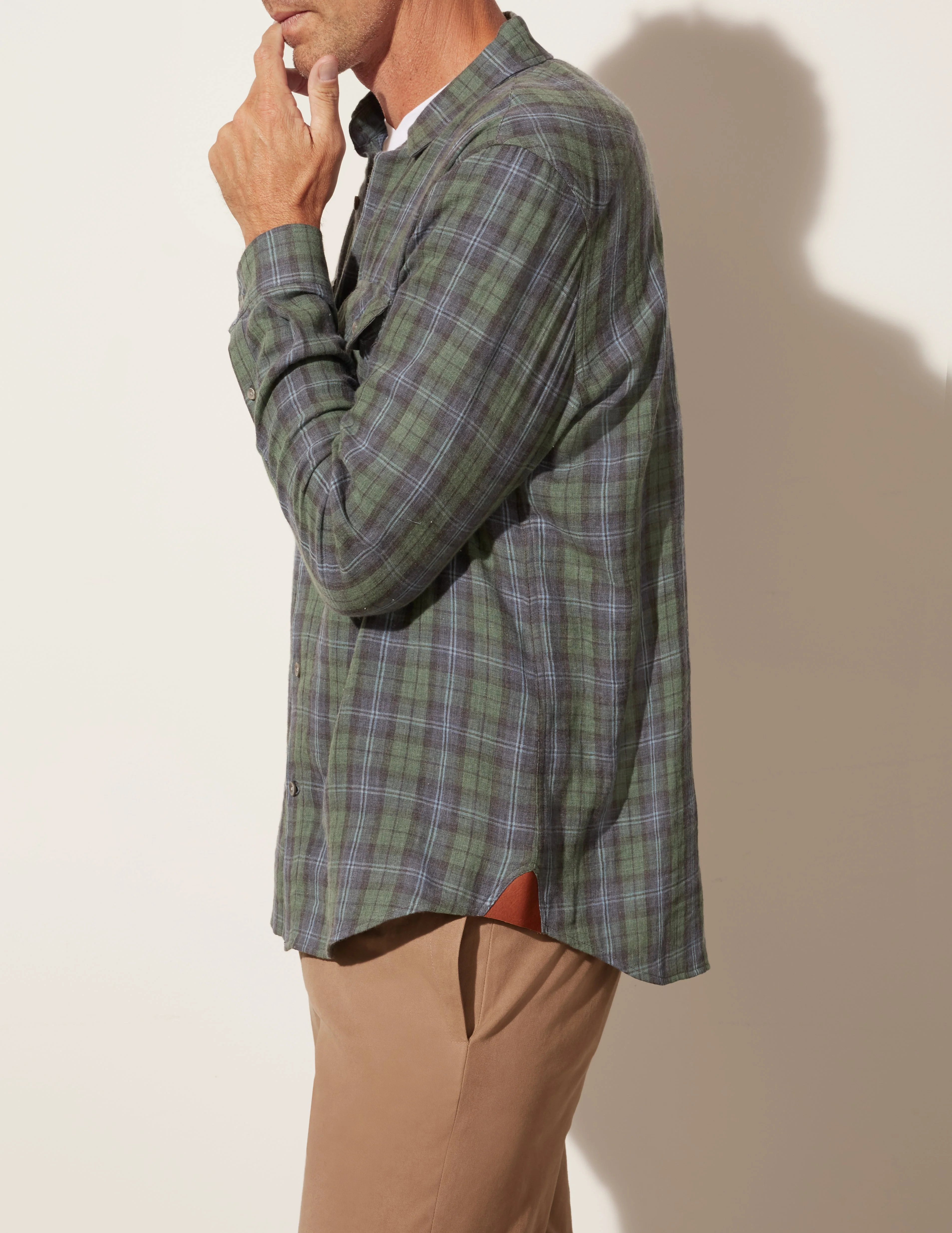 Double Pocket Long Sleeve Shirt
