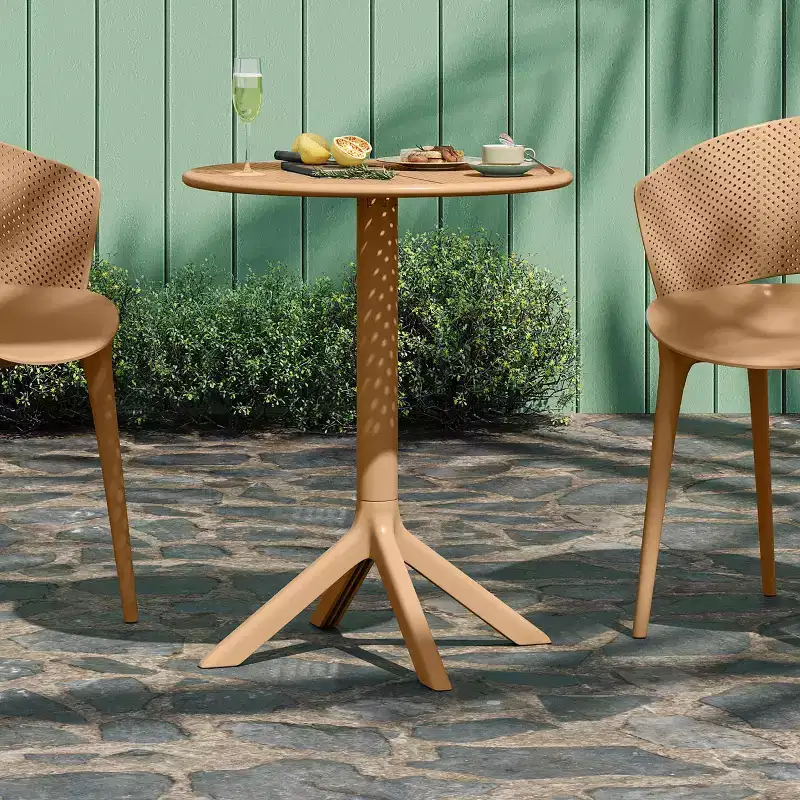 Christopher Knight Home Gerald Outdoor Weather-Resistant Plastic Bistro Table
