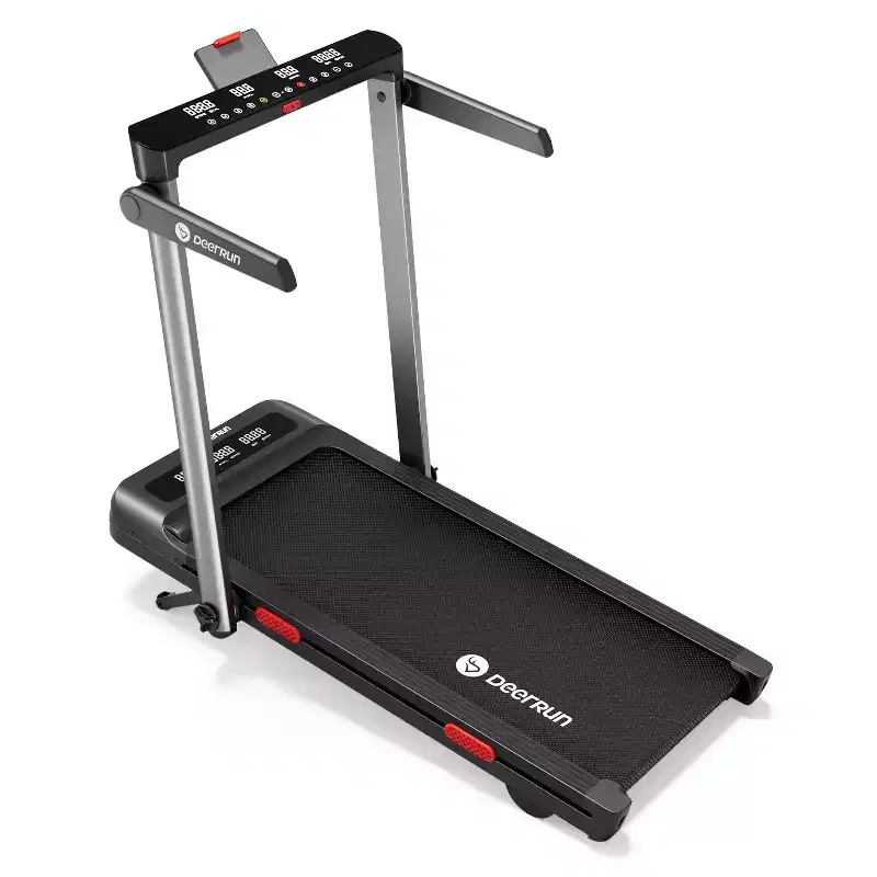 DeerRun Z10 Pro Smart 0.6-3.8 MPH 2 in 1 Foldable Treadmill 12% Auto Incline Walking Pad