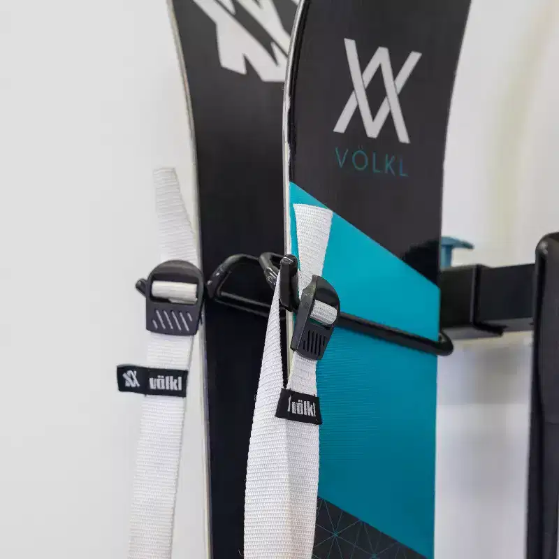 Teal Triangle Freestanding G-Ski | Holds 5 Pairs of Skis