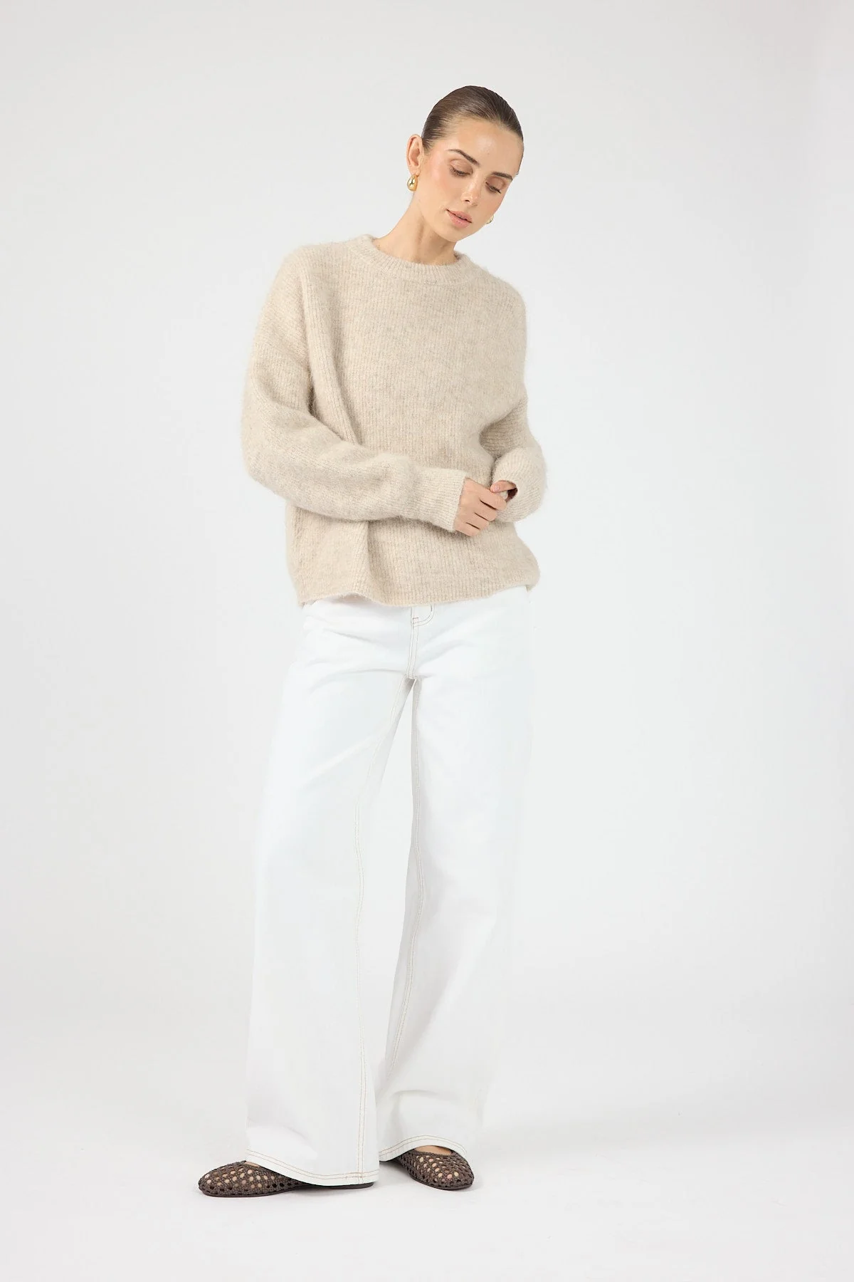 Knit Jumper Oatmeal