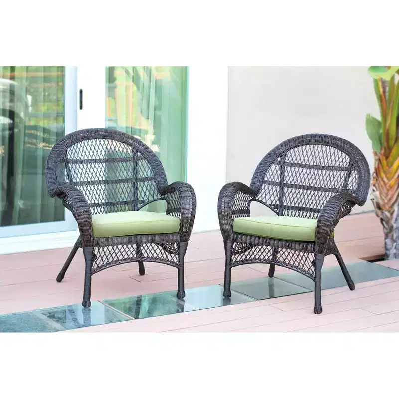HomeStock Medieval Majesty Chair With Cushion - Set Of 2