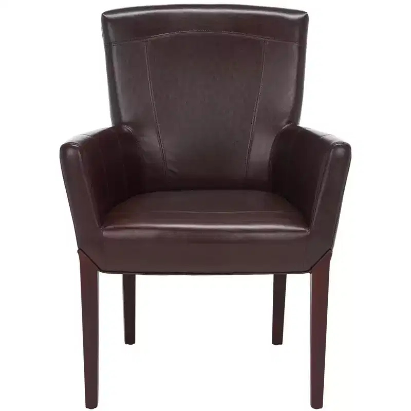 Ken Arm Chair - HUD8201A - Brown - Safavieh