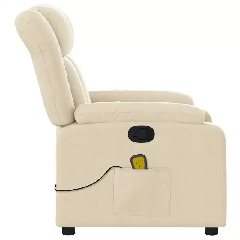 Massage Recliner Chair with Vibration & Adjustable Footrest