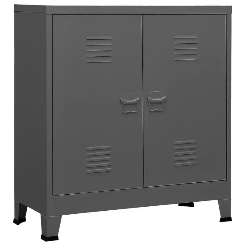 File Cabinet Sideboard Storage Chest Cabinet for Home Office Steel