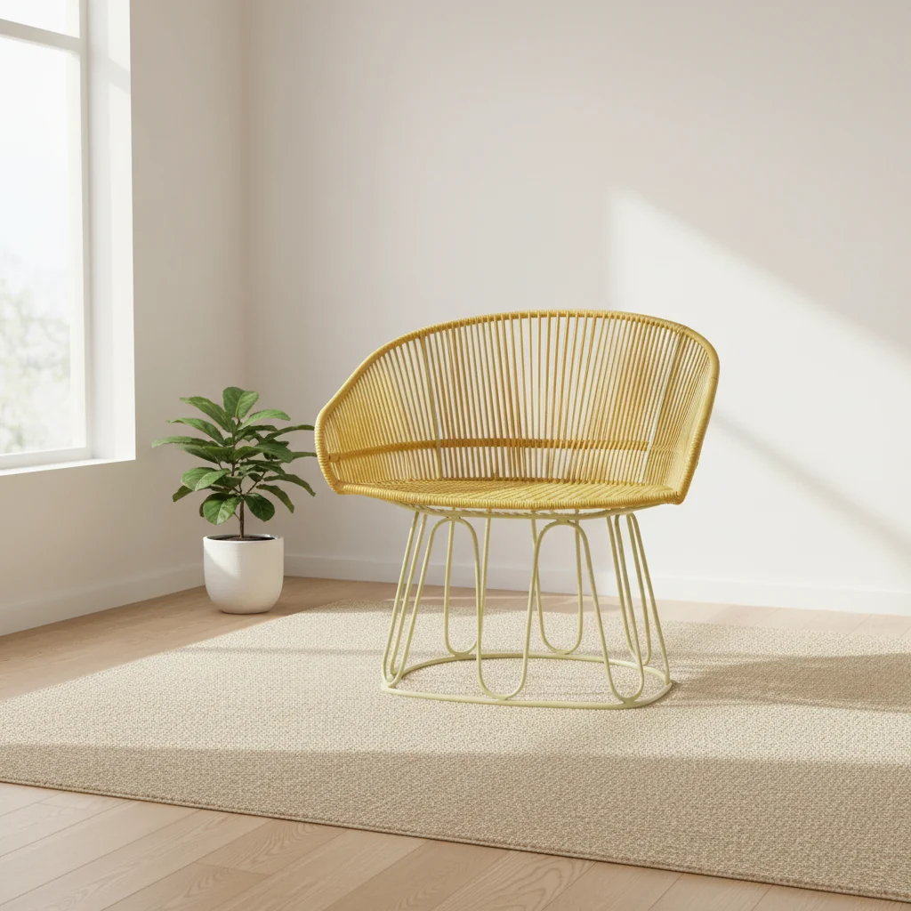 Yellow Lounge Chair