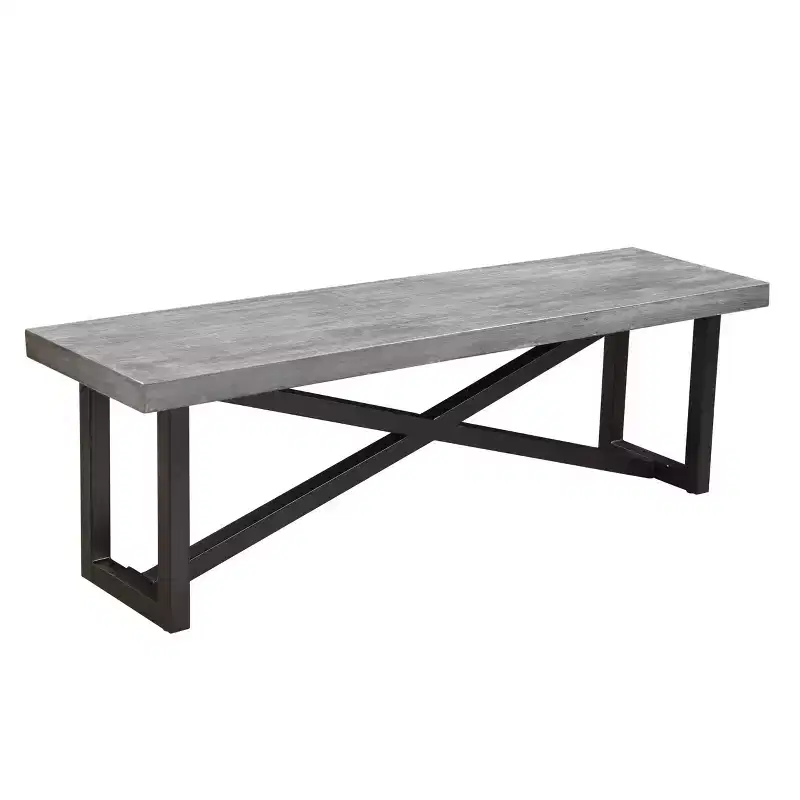 50" Raven Mango Wood Dining Bench Brown - Timbergirl