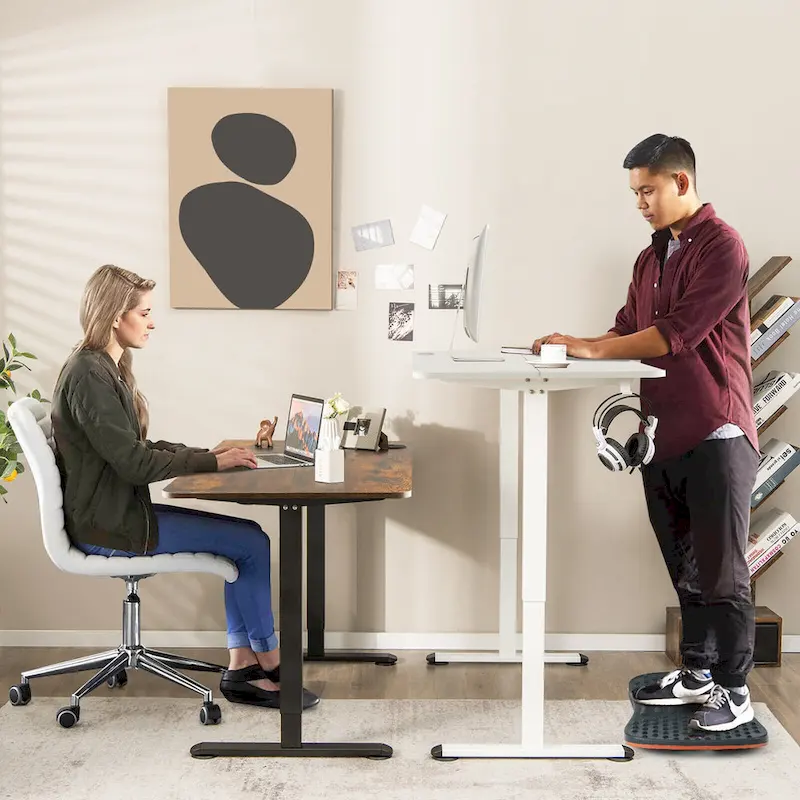Gymax Electric Standing Desk Adjustable Stand up Computer Desk