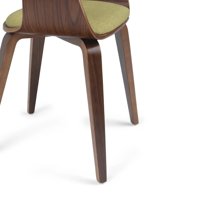 WYNDENHALL Calinda Mid Century Modern Bentwood Single Dining Chair - 20.5w x 21.7d x 30.9h