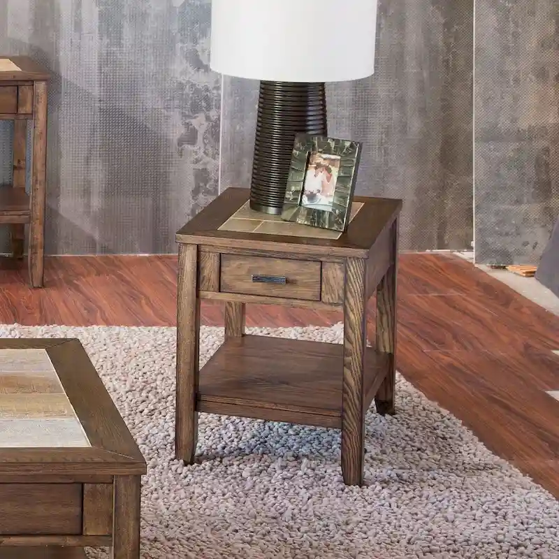 Tobacco Chair Side Table