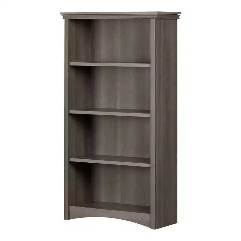 57.75 Artwork 4 Shelf Bookcase - South Shore