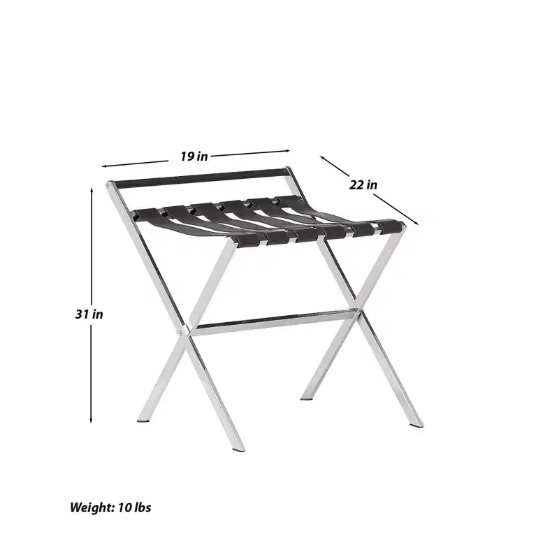 Fold Flat Luggage Rack w/bumper guard