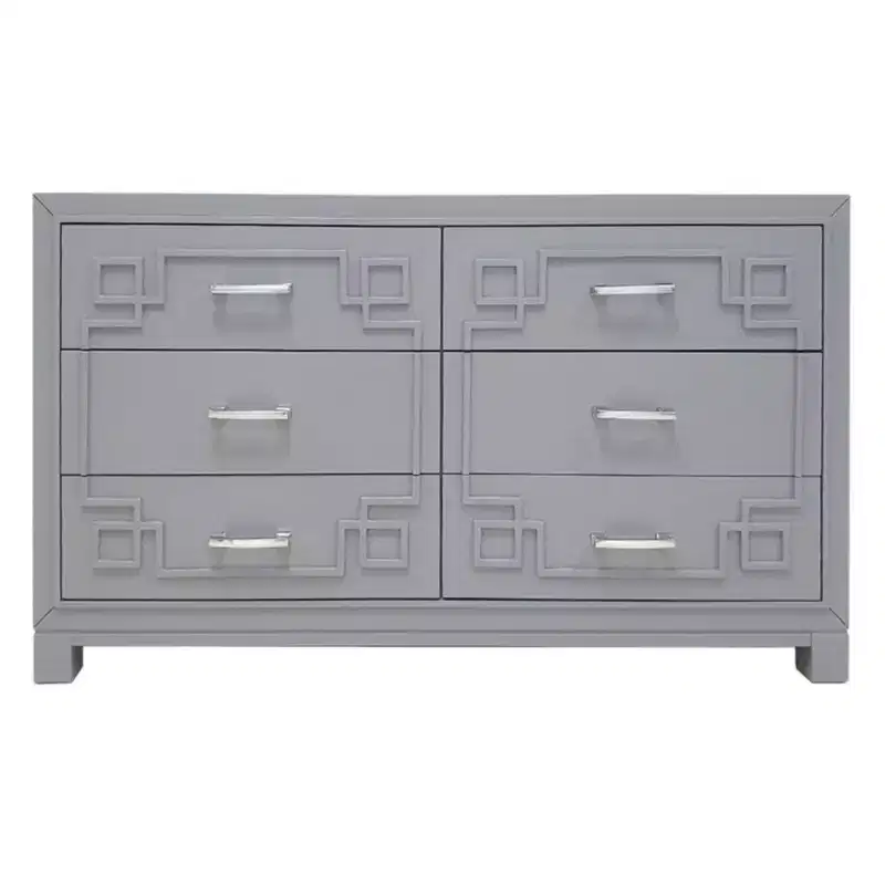 Raina 6 Drawer Modern Dresser - SFV2102 - Safavieh Couture