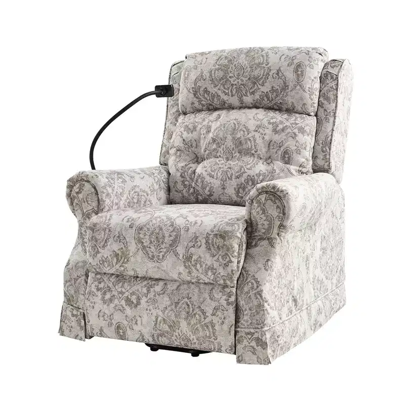 Lori Lift Assist Power Recliner With Massage Heat And Manual Headrest| ART OF LIVING DESIGNS
