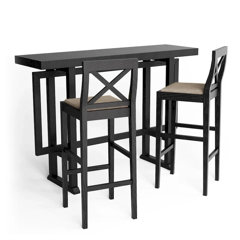 Bar Table,Bar Chair, Extra Long Entryway Table for Entryway, Hallway