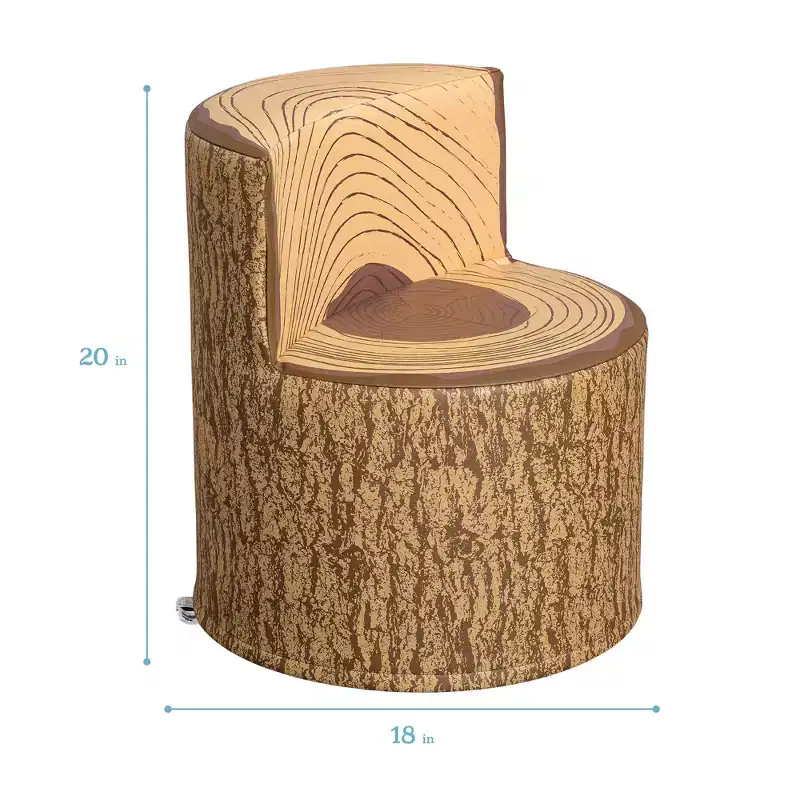 SoftZone Tree Log Chair