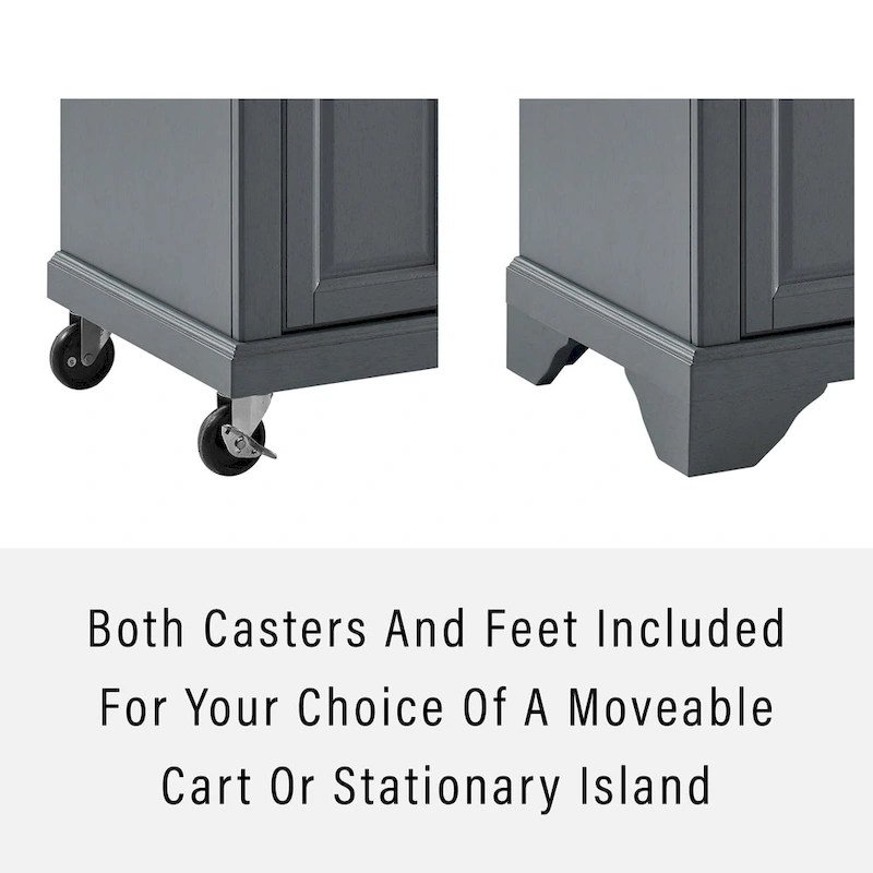 Crosley Avery Kitchen Cart - 42.13W x 18D x 36H