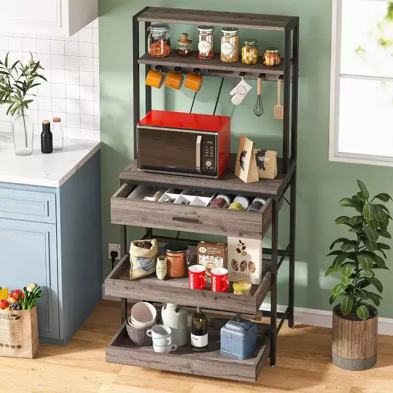 Tribesigns 5-Tier Freestanding Kitchen Rack
