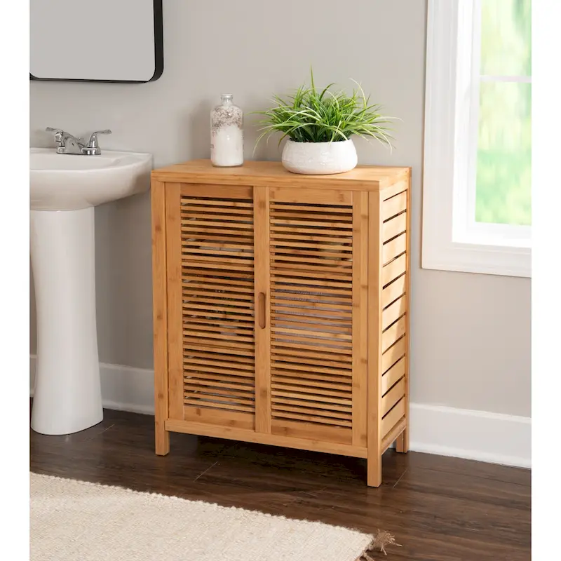Two Door Storage Floor Cabinet - 33
