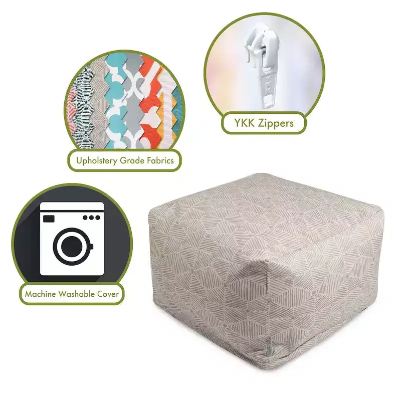 Ottoman Pouf Charlie Beige
