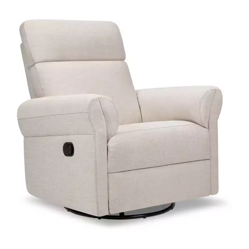 Recliner and Swivel Glider with Adjustable Headrest and Armrests