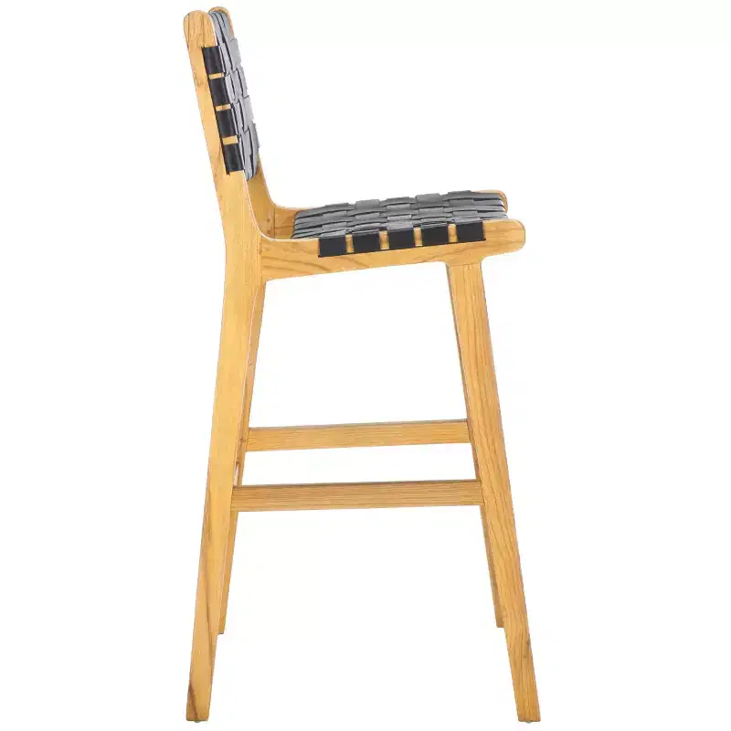 Leather Bar Stool