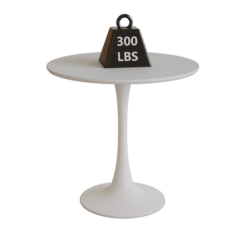 5 Pieces Dining Set, Round Dining Table with 4 Chairs