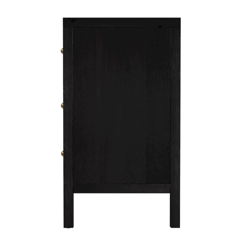 Nora 6-Drawer Wood Wide Dresser