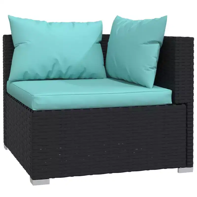 vidaXL Garden Lounge Set PE rattan Large Modular