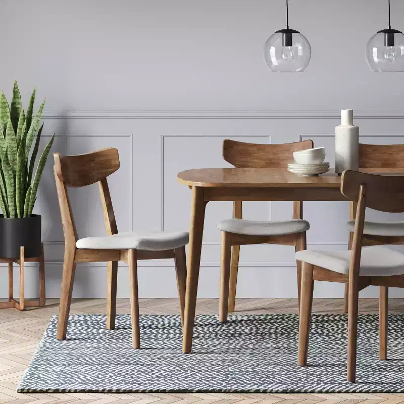 Astrid Mid-Century Extension Dining Table - Threshold